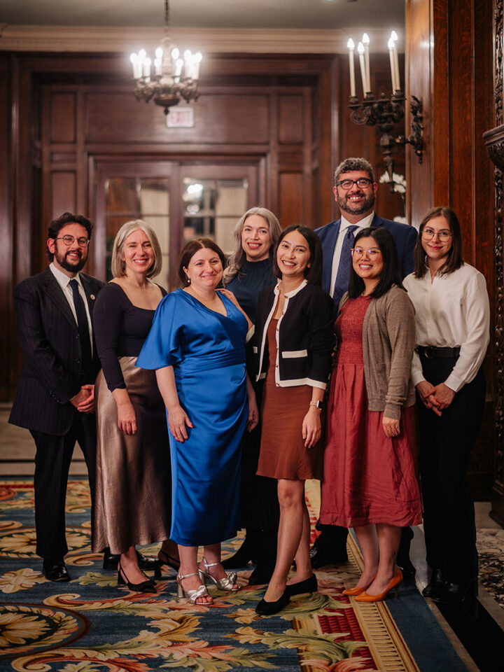 CCCE's team at the gala